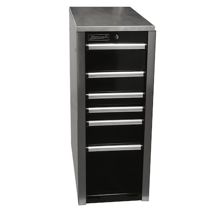 Homak HXL Side Cabinet - Black HX08015061